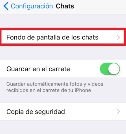 Cómo cambiar el fondo de WhatsApp