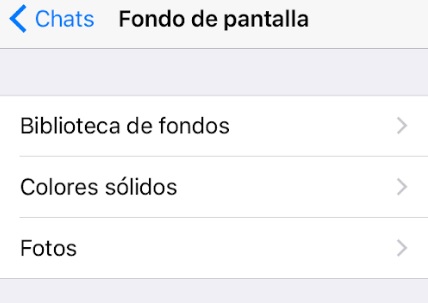 Cómo cambiar el fondo de WhatsApp