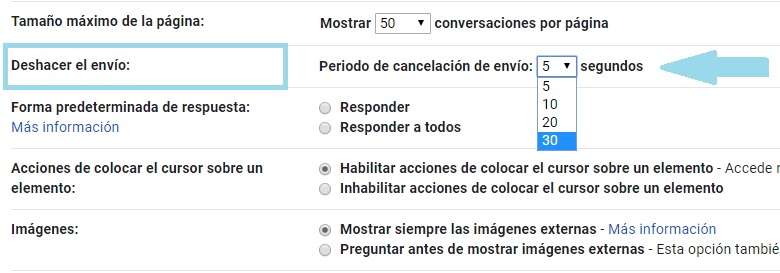 Cómo borrar un mail ya enviado