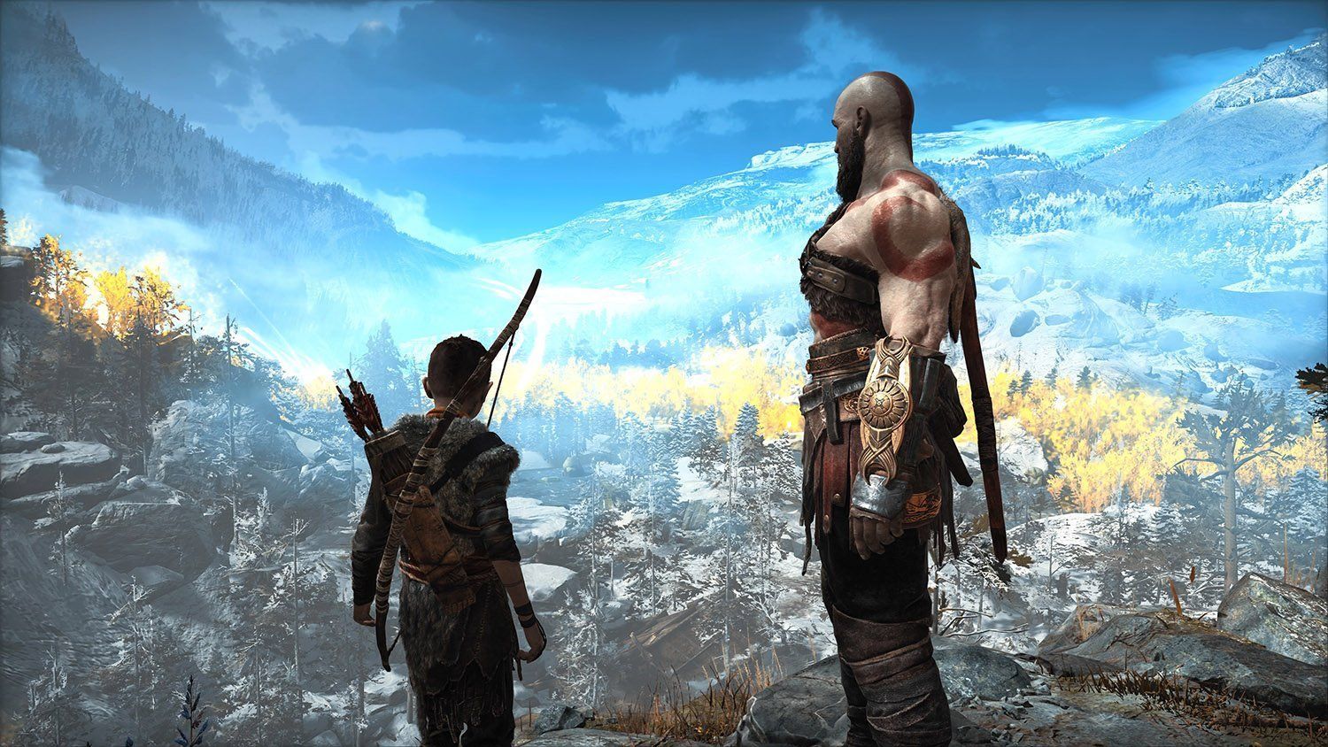 El mundo abierto de Midgard en God of War