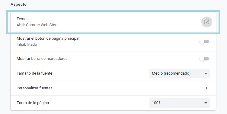 Cómo cambiar y descargar temas para Google Chrome