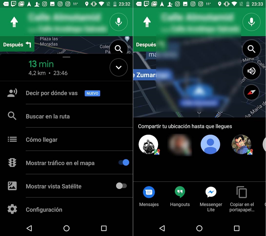 Google Maps: cómo compartir tu trayecto con tus amigos