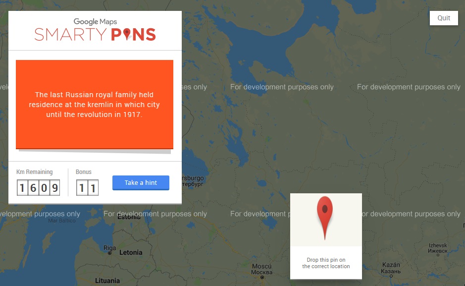 Juegos ocultos en Google Maps