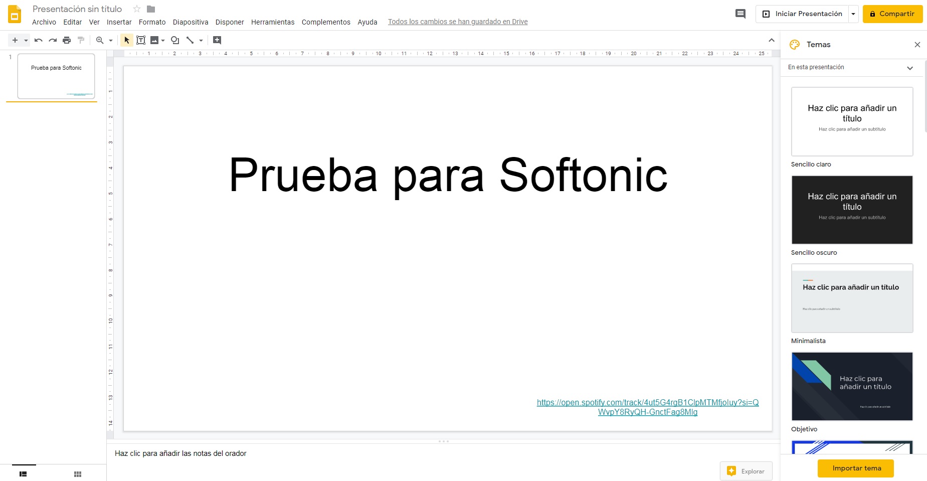 Cómo añadir música a las presentaciones de Google