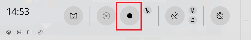 Cómo la grabar la pantalla en Windows 10