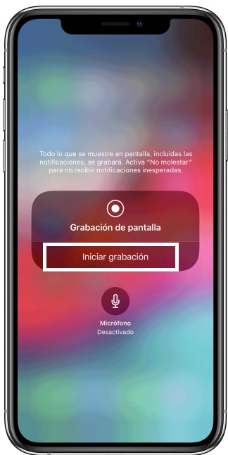 Cómo grabar la pantalla de tu iPhone (iOS)