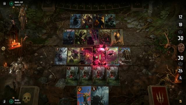 interfaz de Gwent