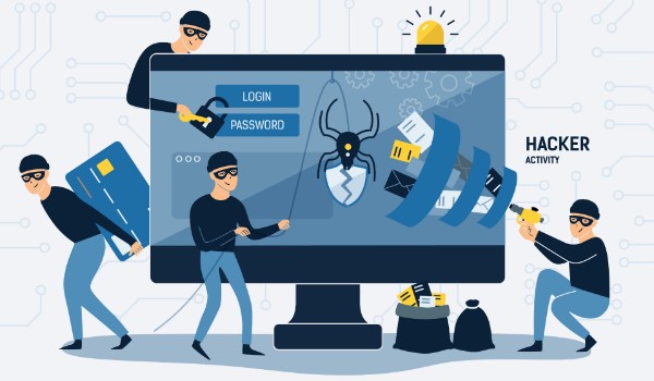Hackers robando datos