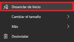 Aprende a personalizar el menú de Inicio de Windows 10