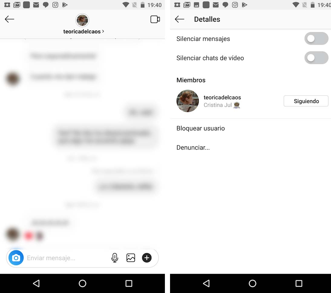 Cómo silenciar Instagram total o parcialmente