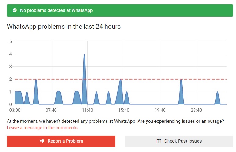 WhatsApp: Cómo saber si el servidor ha caído y soluciones para seguir chateando
