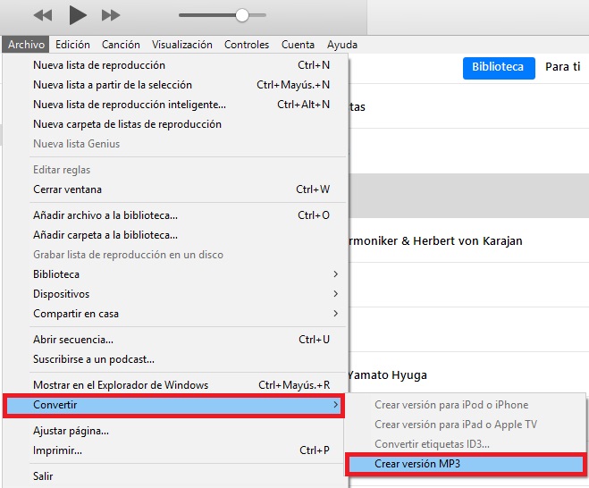 Cómo convertir un archivo M4A a MP3