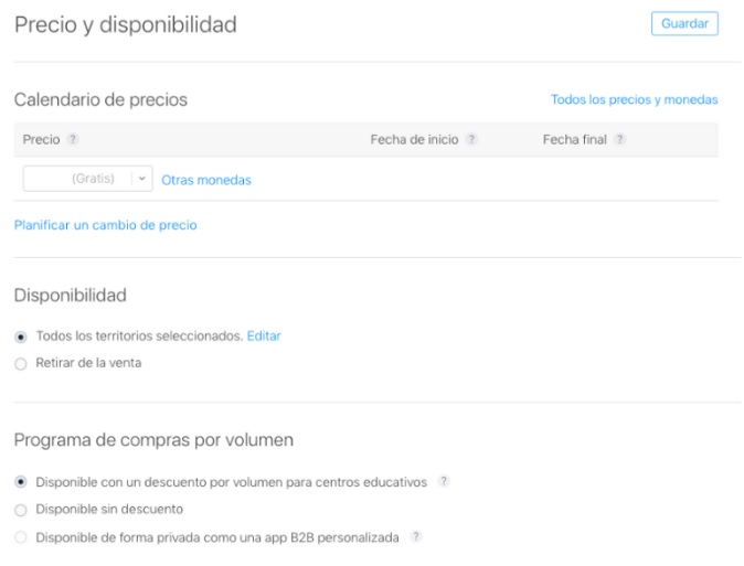Cómo registrar una app con iTunes Connect