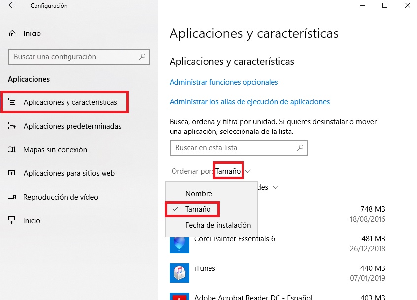 6 formas de liberar espacio: Windows 10