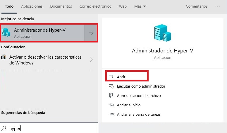 Windows 10: Cómo crear una máquina virtual con Hyper-V