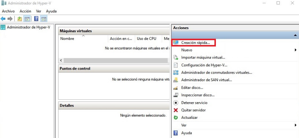 Windows 10: Cómo crear una máquina virtual con Hyper-V