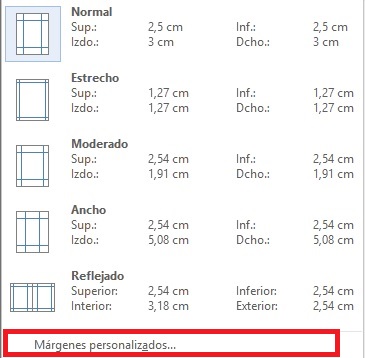 Cómo crear márgenes para un documento en Word