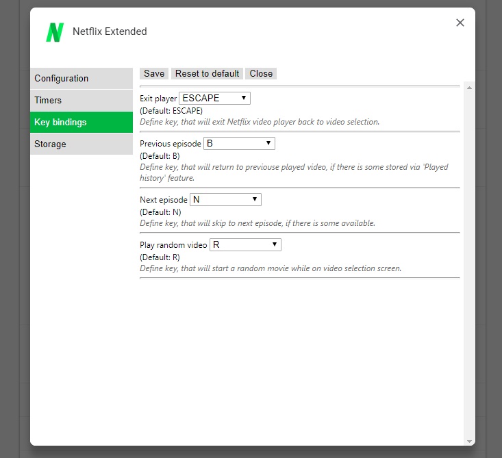 Cómo crear atajos en Netflix con esta extensión