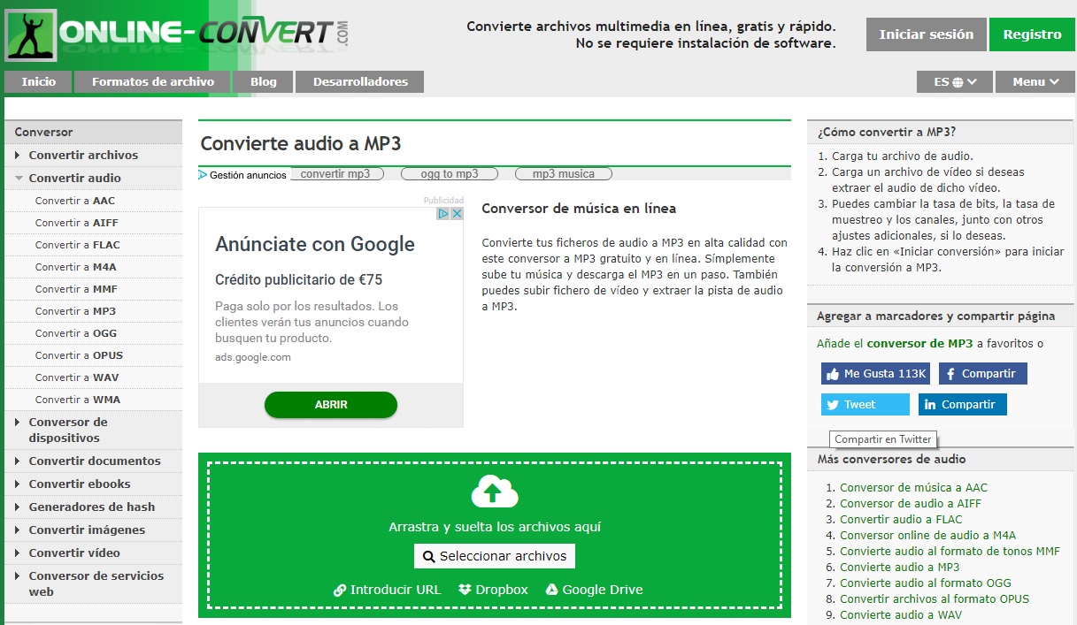 Cómo convertir un archivo OGG a MP3