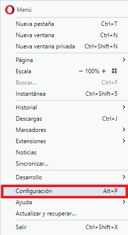 Cómo activar la VPN gratis del navegador Opera