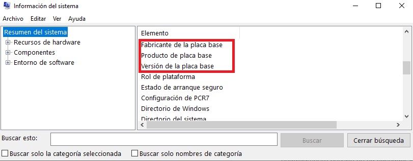 Cómo saber qué placa base tengo en mi PC