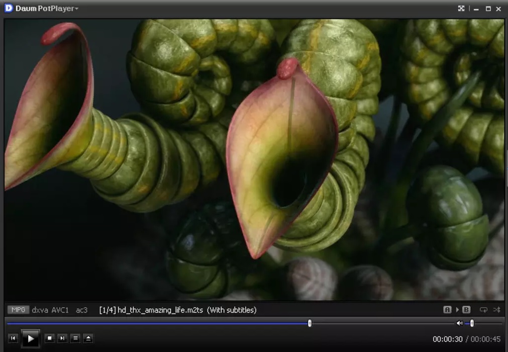 Interfaz de PotPlayer