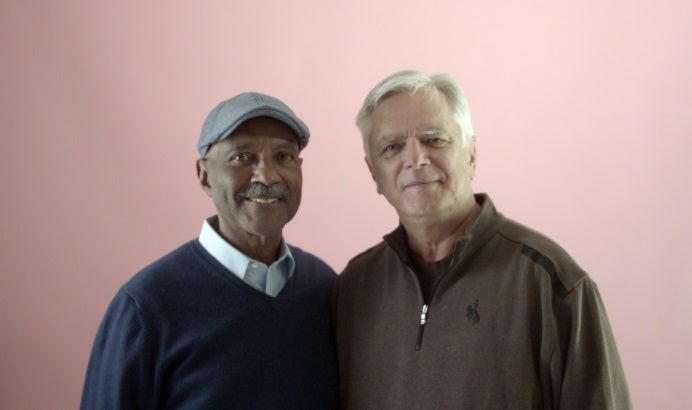 David Wilson y Rob Compton en la docuserie Pride