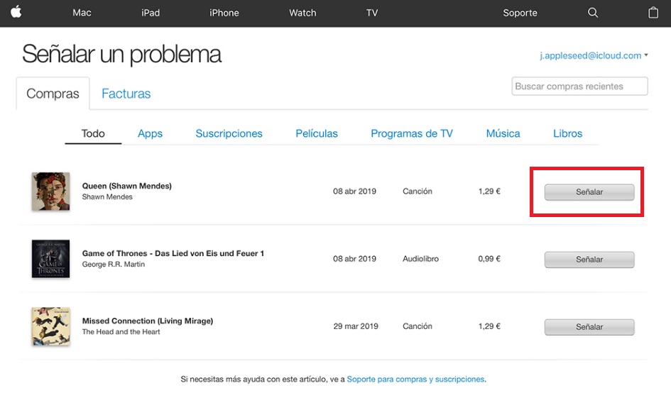 Cómo conseguir un reembolso de la App Store e iTunes