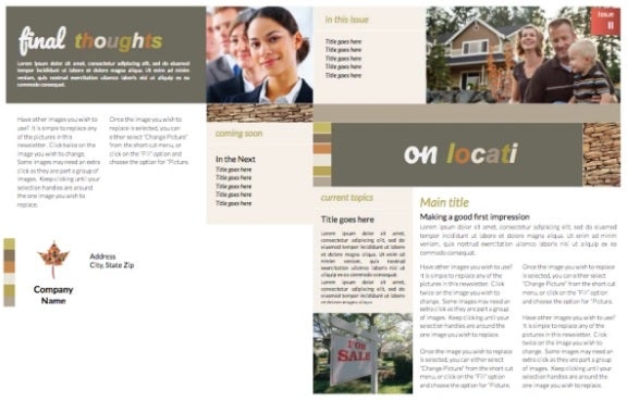 Plantilla Retail Newsletter
