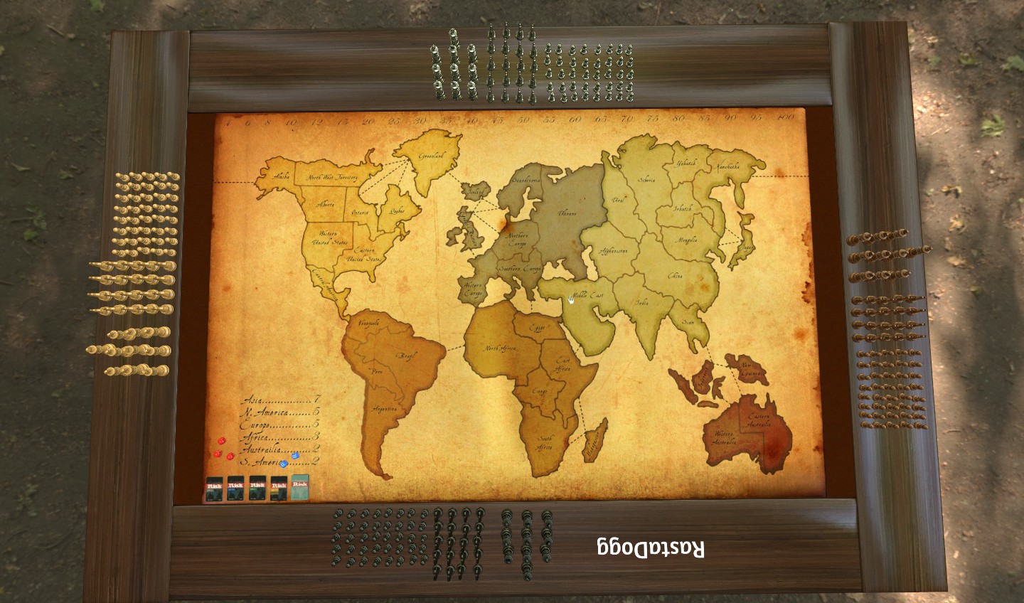 Risk en Tabletop Simulator