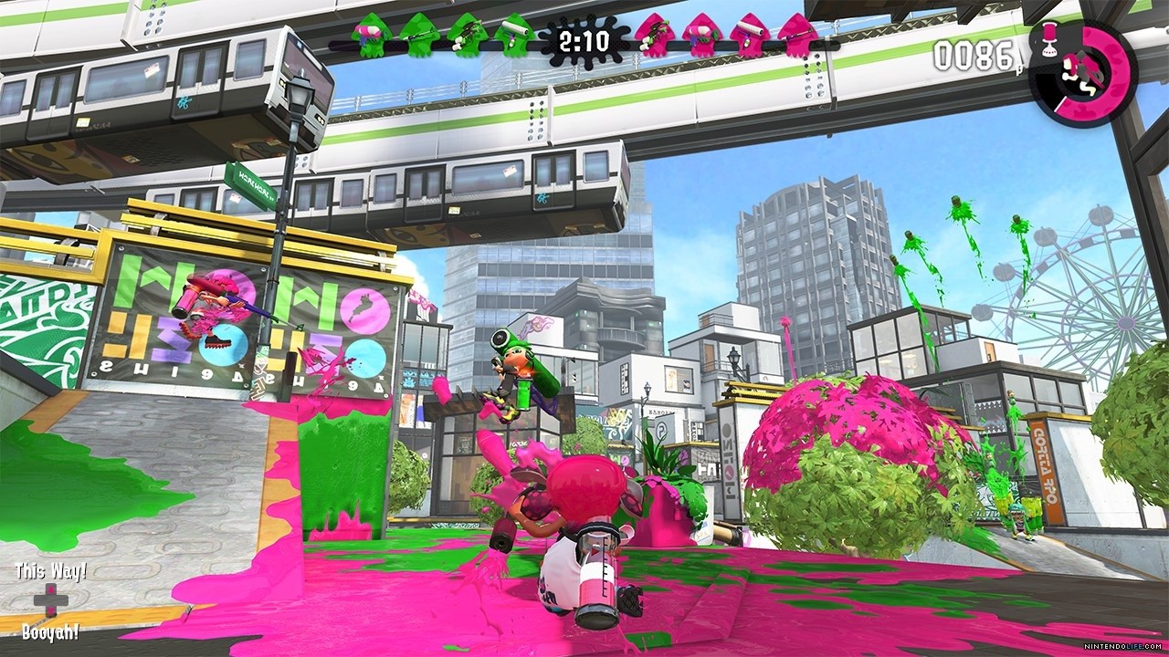 Interfaz de Splatoon 2