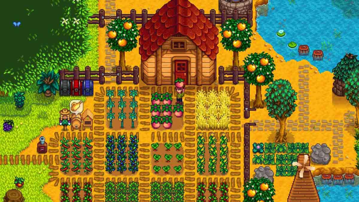 Pantalla de Stardew Valley