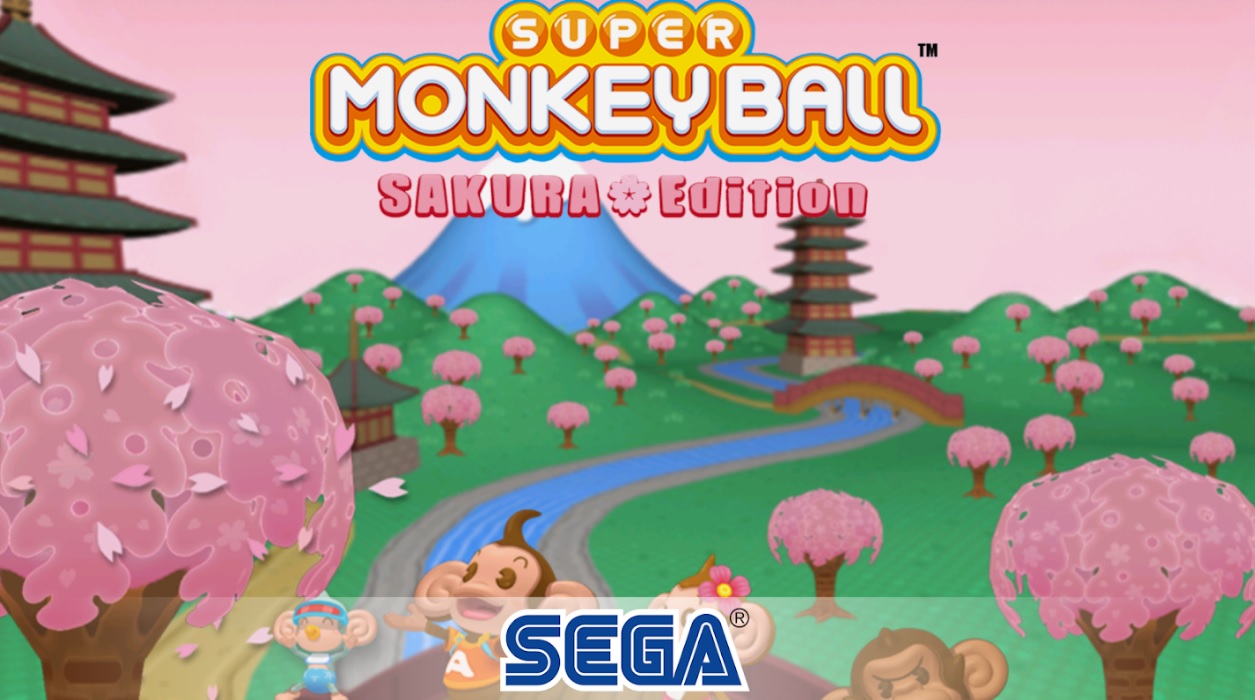 Pantalla de Super Monkey Ball Sakura Edition