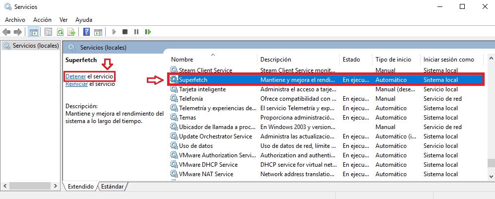 Qué es y cómo desactivar SuperFetch para Windows 10