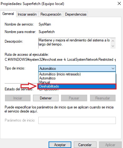 Qué es y cómo desactivar SuperFetch para Windows 10