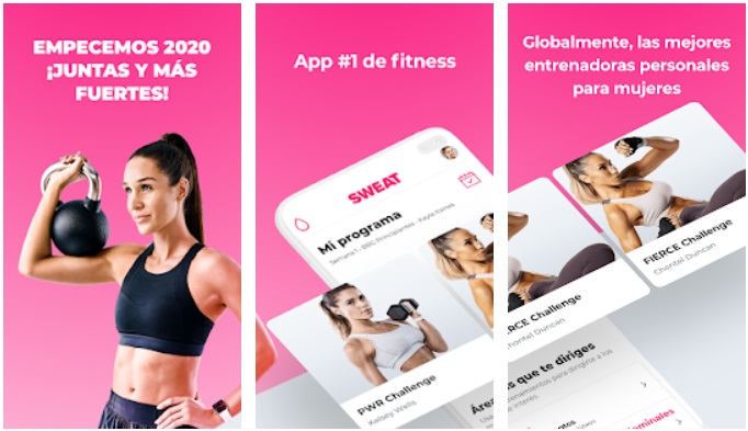 Sweat app para Android