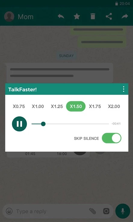 WhatsApp: cómo escuchar las notas de voz más rápido 