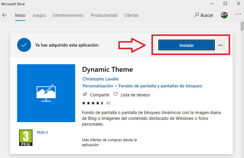 Cómo instalar un tema dinámico