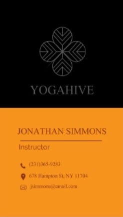 Plantilla Transparent Business Card