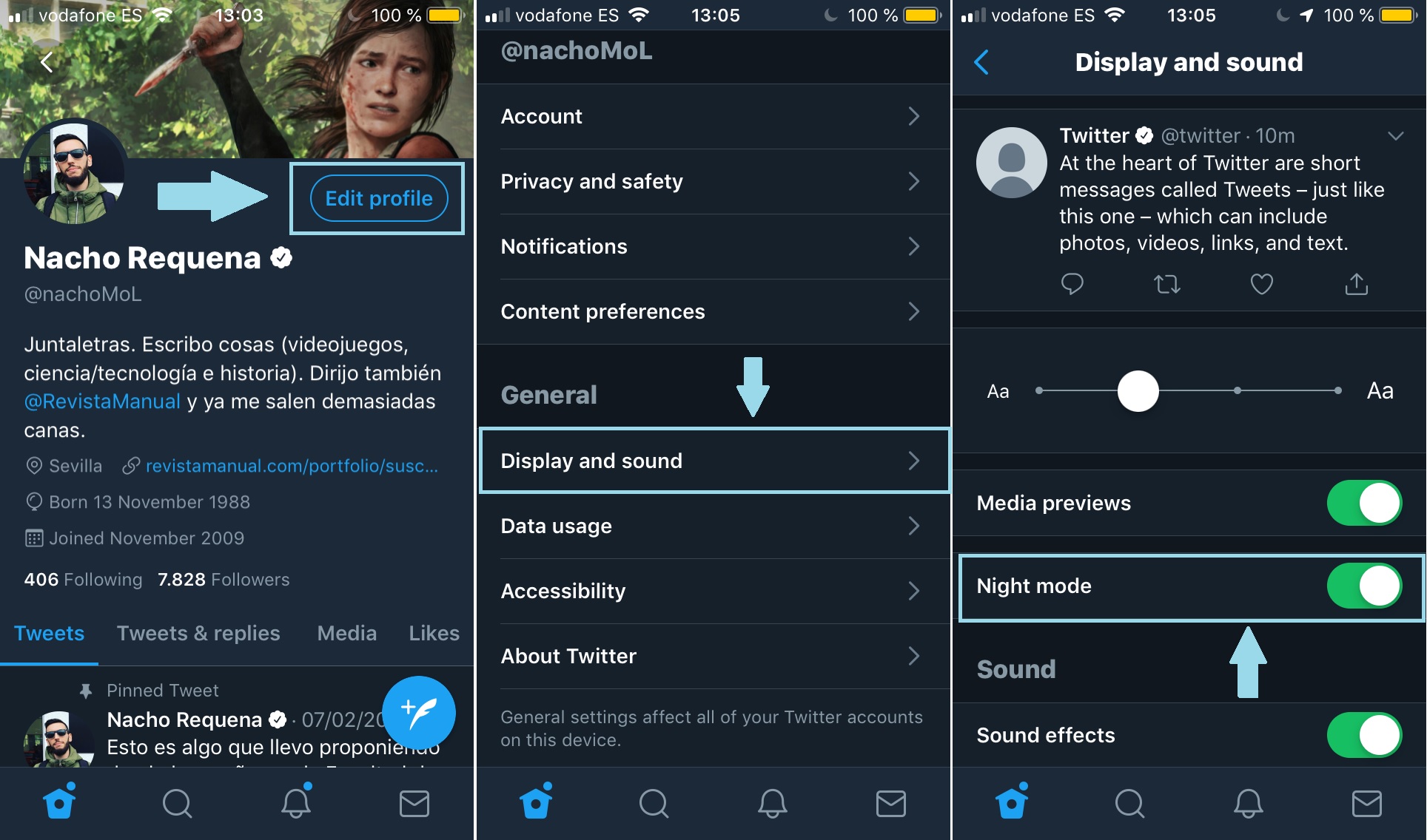 Todas las apps populares que tienen el modo oscuro