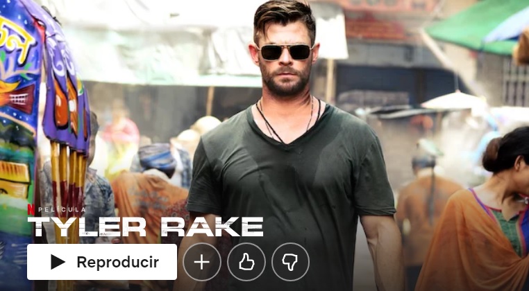 Tyler Rake en Netflix