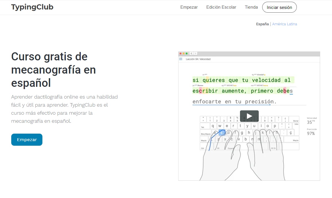 3 webs para practicar tu velocidad de escritura y aprender a escribir más rápido