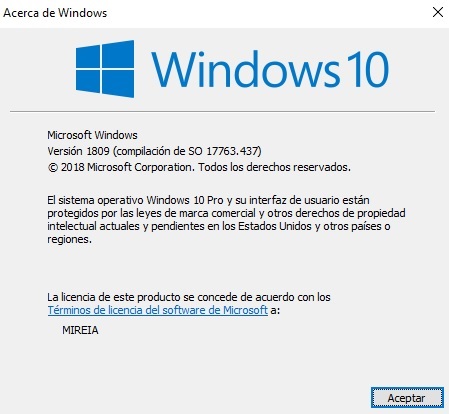 Windows: Cómo saber qué versión tengo instalada en mi PC