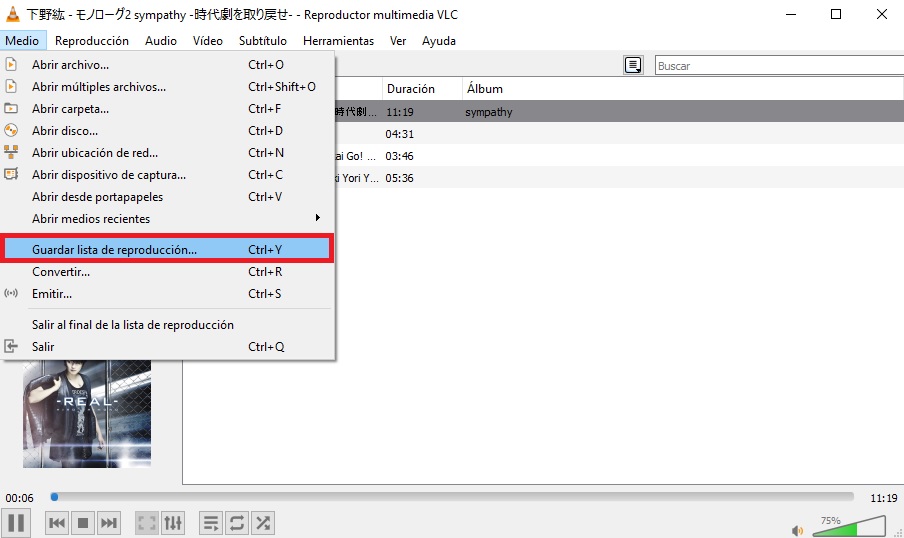 VLC Media Player: Cómo crear una lista de reproducción