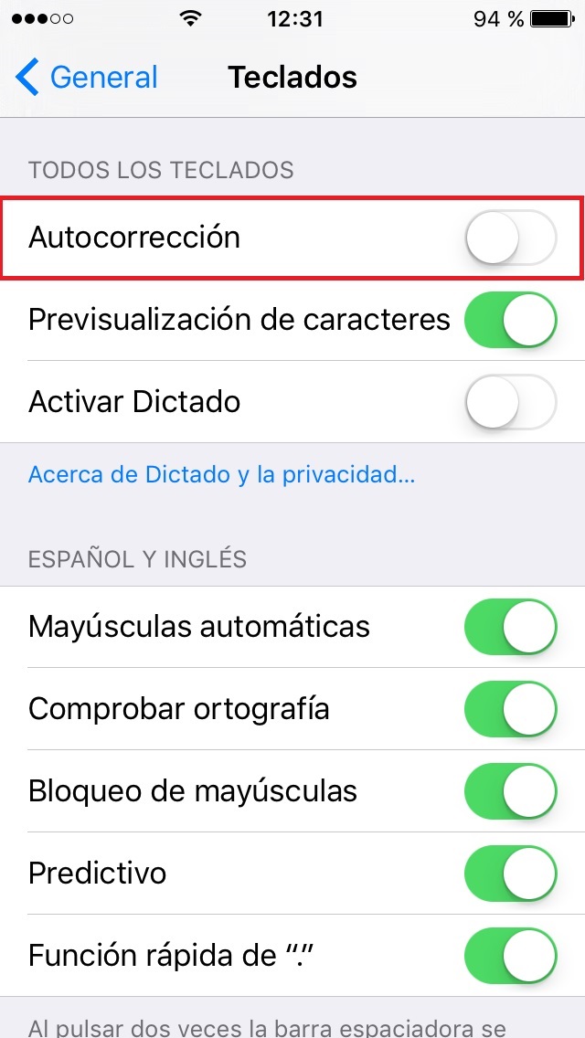 Cómo quitar el corrector de WhatsApp