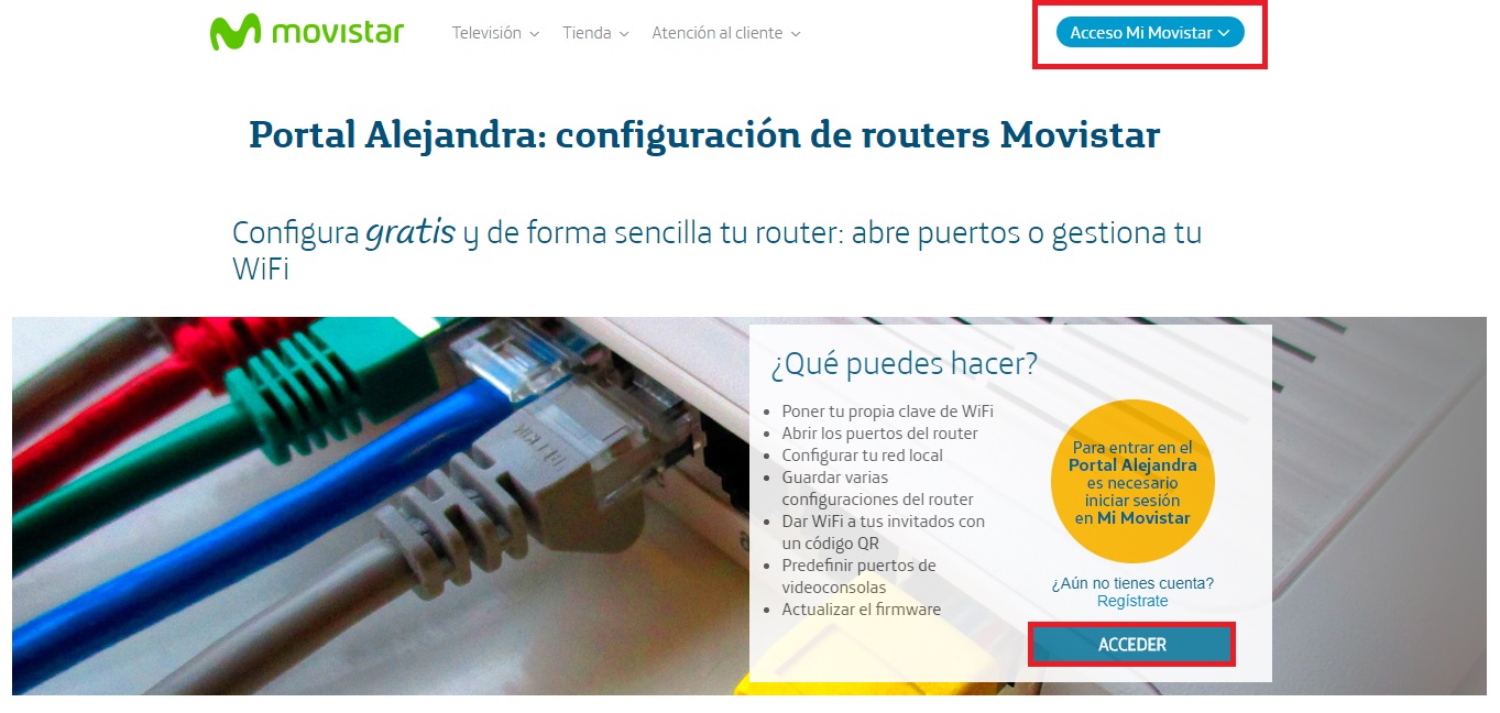 Cómo cambiar la contraseña de tu WiFi Movistar