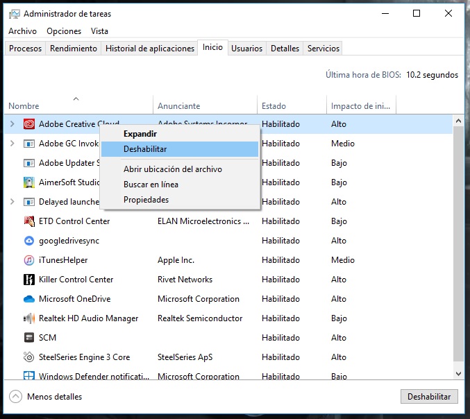 5 ajustes rápidos para acelerar tu PC