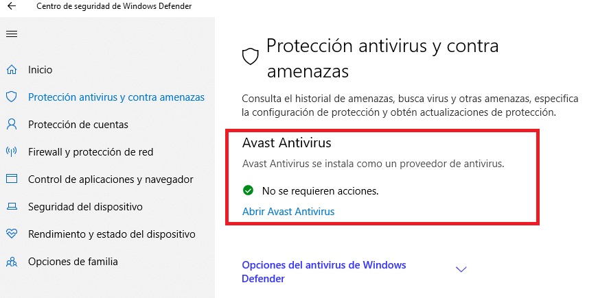 Windows 10: Cómo desactivar Windows Defender