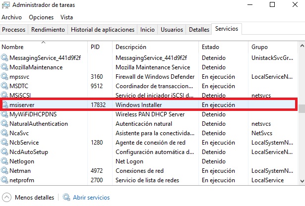Cómo solucionar errores con Windows Installer