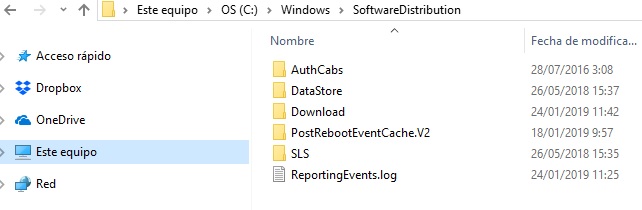 Solución al error "Windows Update no puede buscar actualizaciones"
